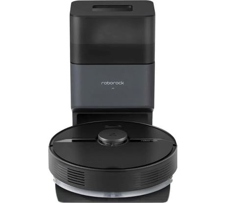 Робот-пылесос Roborock Q7+ Black модель Q400RR+AED03HRR ЗУ с автовыгрузкой мусора РУ верс Q7P52-02
