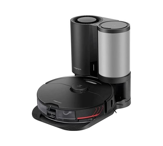 Робот-пылесос Roborock S7 MaxV Plus Black модель S270RR+AED02HRR ЗУ с автовыгрузкой мусо S7MP52-02