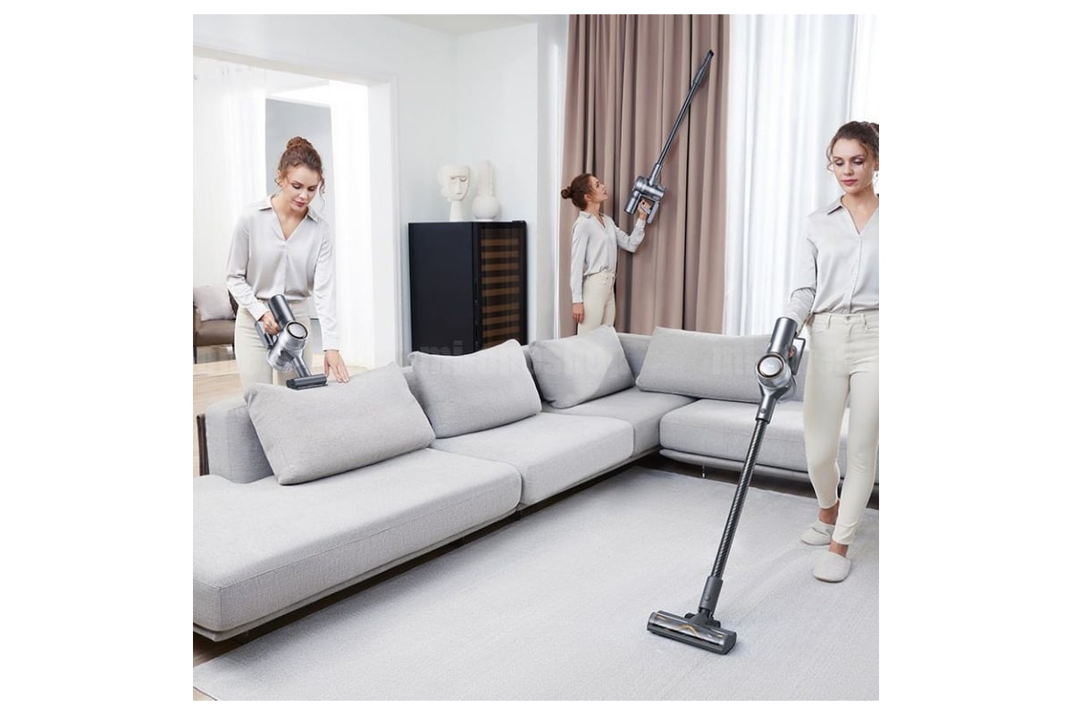 Беспроводной Пылесос Dreame Cordless Vacuum Cleaner V12 Pro Grey VFS1 ...