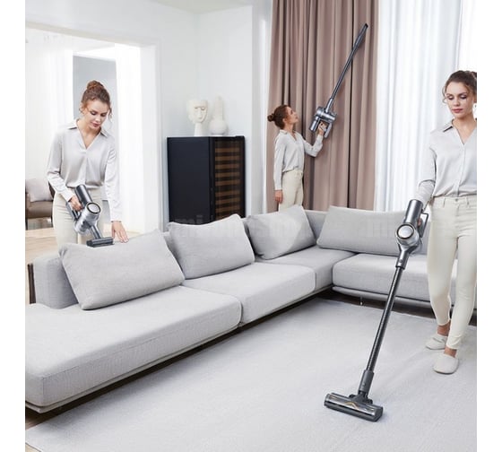 Беспроводной Пылесос Dreame Cordless Vacuum Cleaner V12 Pro Grey VFS1