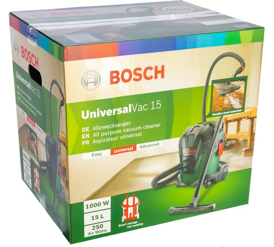 Универсальный пылесос Bosch UniversalVac 15 0.603.3D1.100