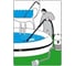 Универсальный электрический пылеводосос для бассейнов Lavor SWIMMY 40013-00001 2