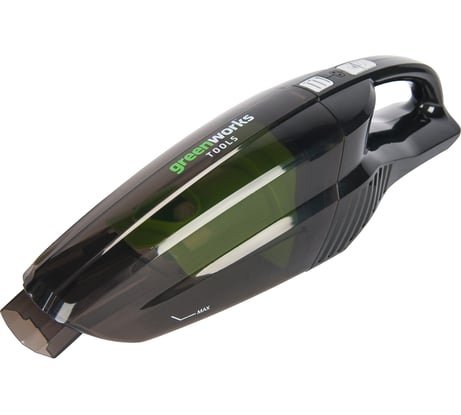 Ручной аккумуляторный пылесос Greenworks G24HV, 24V, без АКБ и ЗУ 4700007