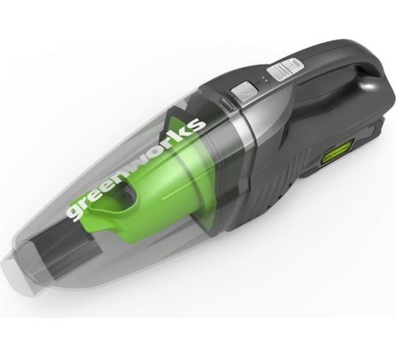 Ручной аккумуляторный пылесос Greenworks G24HV, 24V, без АКБ и ЗУ 4700007