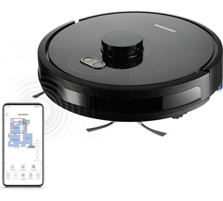 Пылесос-робот REDMOND, Черный RV-R670S