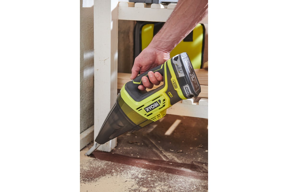 Аккумуляторный ручной пылесос Ryobi ONE+ R18HV-0 5133003834 - выгодная .