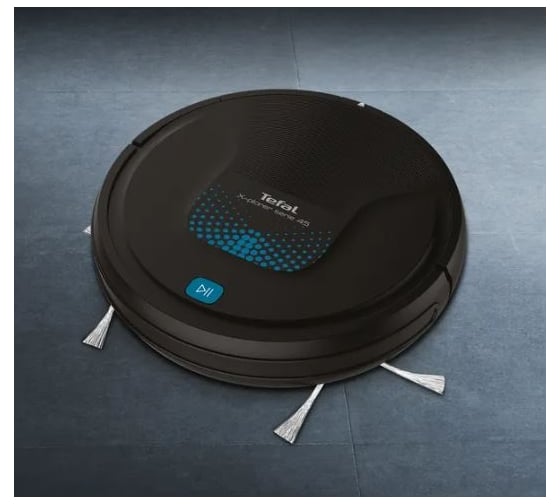 Пылесос-робот TEFAL X-Plorer Serie 45 RG8275WH черный 1655006