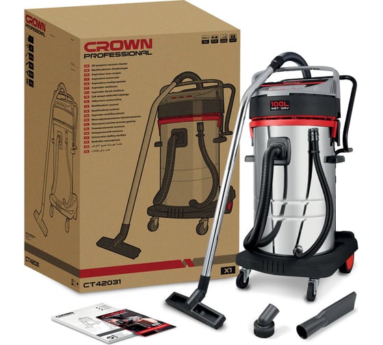 Промышленный пылесос CROWN CT42031