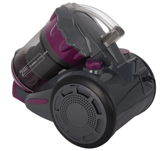 Пылесос Centek CT-2563 фиолетовый, 2000/380Вт, 3.5л, низкий уровень шума, HEPA, металлич. труба CT-2563 Violet