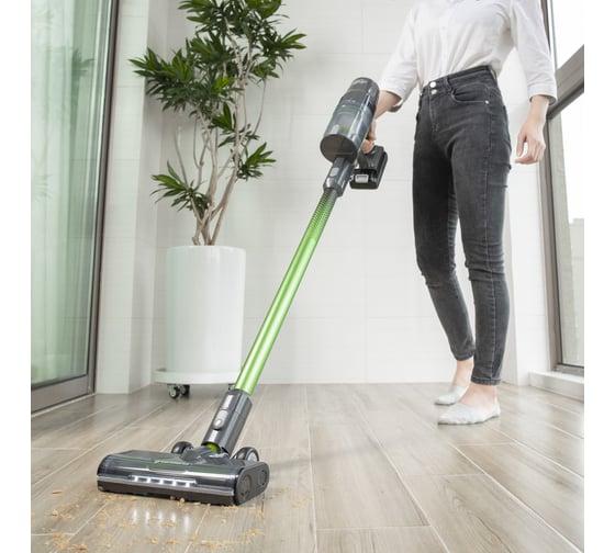 Беспроводной вертикальный аккумуляторный пылесос Greenworks 24V, без АКБ и ЗУ 4701407