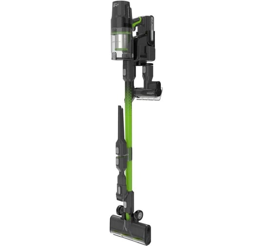 Беспроводной вертикальный аккумуляторный пылесос Greenworks 24V, с 1хАКБ 4 Ач и ЗУ 4700607UB