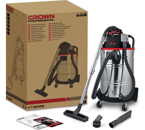 Промышленный пылесос CROWN CT42028