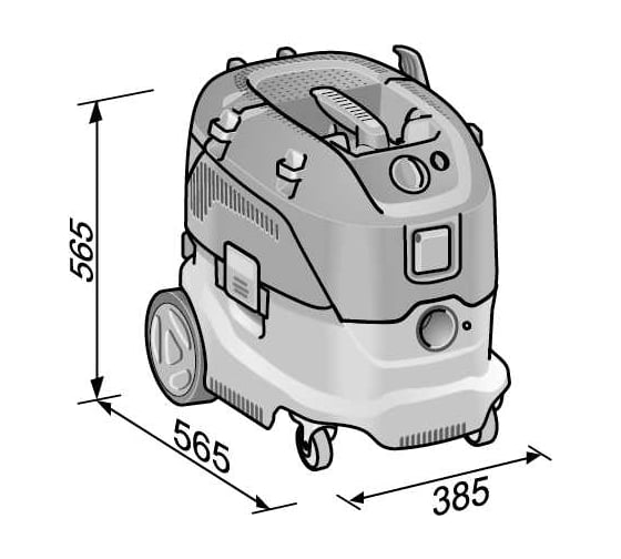 Строительный пылесос FLEX VCE 33 L AC-Set 30 л, класс L 465674