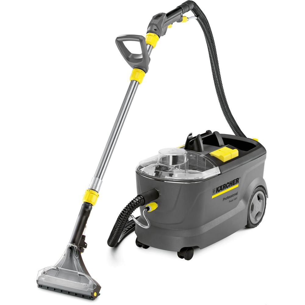 Моющий пылесос Karcher PUZZI 10/1 EU 1.100-130 - выгодная цена, отзывы,  характеристики, фото - купить в Москве и РФ