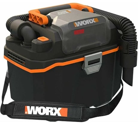 Пылесос для влажной и сухой уборки WORX 20 В, без АКБ и ЗУ WX031.9