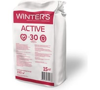 Противогололедное средство Winters Active мешок, 15 кг 4650333540092