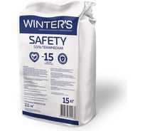 Противогололедное средство Winters Safety мешок, 15 кг 4650333540085