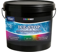 Противогололедный реагент 3 в 1 ЭКО с гранитной крошкой АККОРД ICE STOP 15 кг 41842859