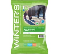 Противогололедное средство Winters Safety, пакет, 10 кг 4627177050438