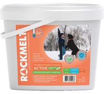 Противогололедное средство Rockmelt Active ZOO, ведро, 3 кг 4627177050483