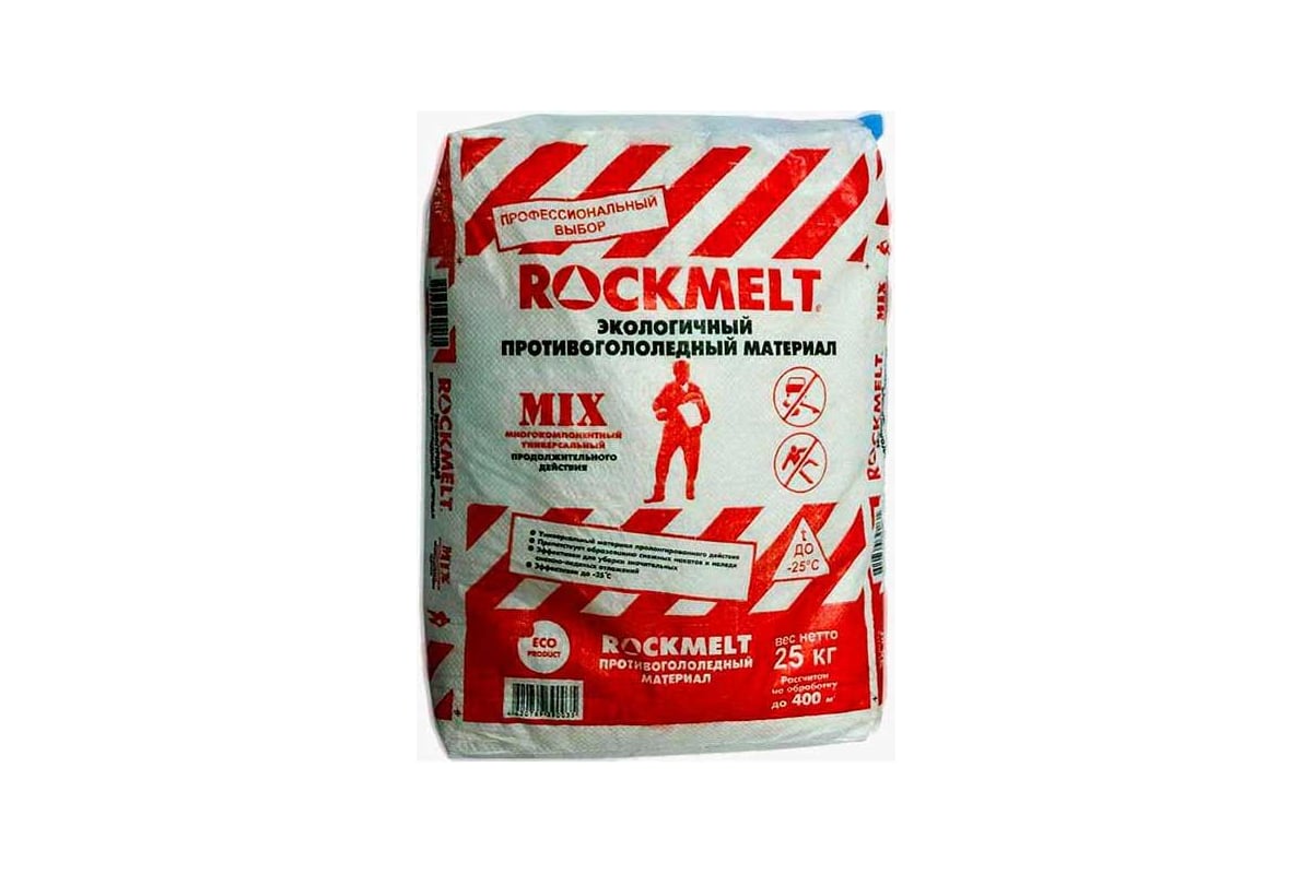 Противогололедный материал 25кг Rockmelt Mix 21612 - выгодная цена ...