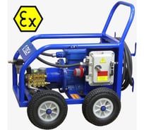 Мойка высокого давления C-TECH EX взрывозащищенная мобильная 200 бар, до 900 л/ч, 5.5 кВт NTR2015VT3