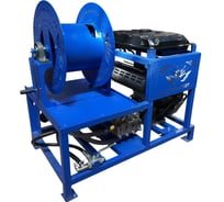 Каналопромывочная высоконапорная установка 2х уровневая ТД Гидромаркет GM Pumps 150-200 бар 50-65 л/мин вер Pipe GMG-30-200-50-2L-GmL-Pipe