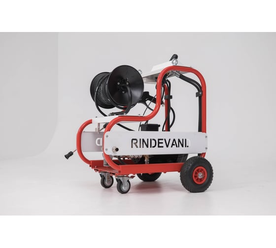 Профессиональный аппарат высокого давления Rindevand GD 30 л 130 бар 7,5 кВт Hose 30 Reel gidro.market RV-E7-130-JD-3Wh30Rmod3