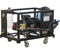 Автомойка для грузового транспорта C-TECH (250 бар, до 900 л/ч, 7.5 кВт) профессиональная, стационарная NTR2515ES1E4BP2FMT-15-SF60