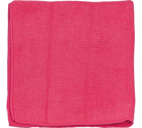 Микроволоконная салфетка KIMBERLY-CLARK (микрофибра) дхш 400x400 мм wypall красная ''kimberly-clark'' 1/6/24 PROF KC-8397 1