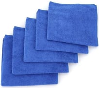 Микрофибра ACG 40х40 см, 300 г/м2, цвет синий, упак. 5 шт. 1024886 27163062