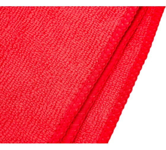 Салфетка из микрофибры NV 30x30см, красная, 300гр NV-MS300-R