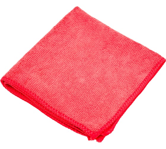 Салфетка из микрофибры NV 30x30см, красная, 300гр NV-MS300-R