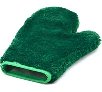 Варежка цветная однотонная (зеленая) A-VM VA4092-G