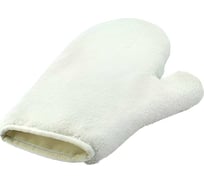 Варежка из микрофибры A-VM белая VA4093