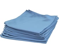 Салфетка из микрофибры A-VM 35x40 см, синяя, для стекла SR4059