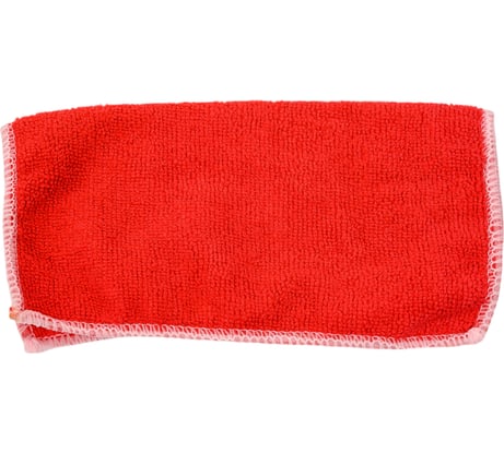 Салфетка из микрофибры A-VM 20x20 см, красная SR4052