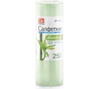 Салфетки из бамбука 25 шт Grifon, 25 х 30 см, в рулоне, Б0044883