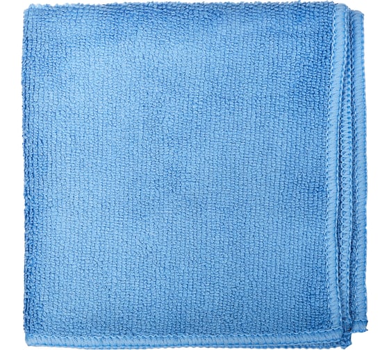 Хозяйственная универсальная салфетка Luscan микрофибра, 300 г, 30x30 см, синяя 957391