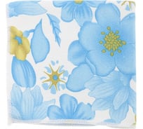 Салфетки Elfe, 300 х 300 мм, из микрофибры с син.цветами, 92306