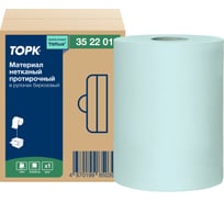 Материал нетканый протирочный TORK Advanced в рулонах, арт 352201, 1-сл., бирюзовый 25829