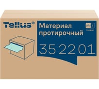 Материал нетканый протирочный в рулонах TORK Tellus Advanced, 1-сл., бирюзовый 25829 352201