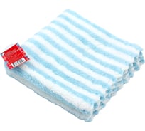 Салфетка из микрофибры Кошкин Дом универсальная махровая в полоску 30x30 см 250 г/м2 2 цвета 30-08-014