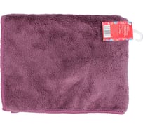 Салфетка из микрофибры Кошкин Дом универсальная махровая с узором 30x40 см 300 г/м2 4 цвета 30-08-027