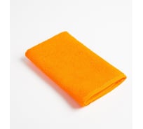 Салфетка махровая универсальная для уборки Экономь и Я оранжевый, 100% хлопок 6957296 32221752