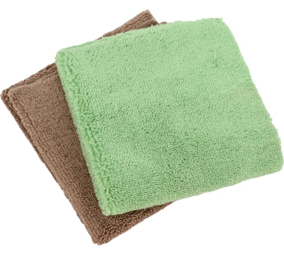 Набор салфеток GIPFEL CLEAN SERIES 2 шт., 30x30 см, для удаления пыли, 80% полиэстер, 20% полиамид 52420