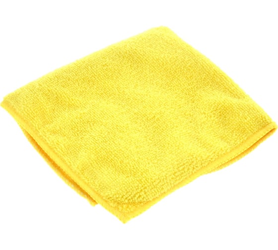 Салфетка микрофибра Ben Fatto 40x40 см, желтая, 10 шт. 30310 1