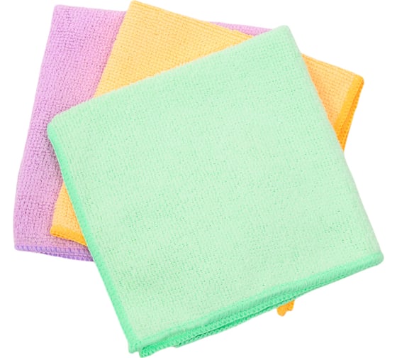 Салфетки из микрофибры UFAPACK 30x30, стандарт, 3 шт. СМ4985 1