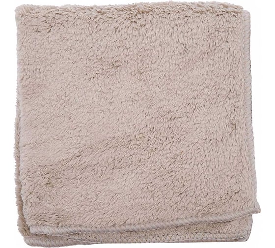 Салфетка из плюшевой микрофибры Optiline 30x30см, 250гр., серый пастельный 31-4397 1