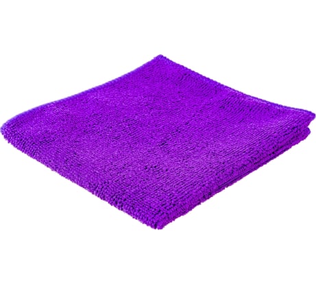 Салфетка из микрофибры Рыжий кот M-02 фиолетовая, 30х30 см 310225